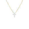 Eve White Opalite Cross Necklace