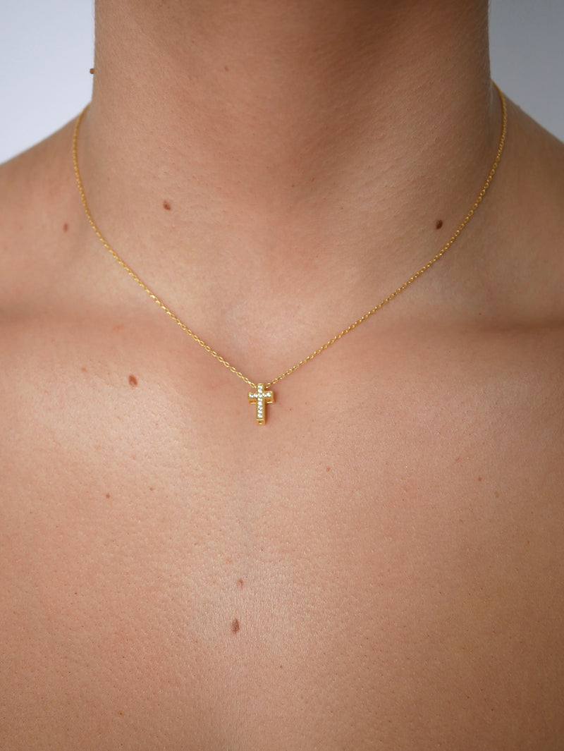 Ava Cross Necklace