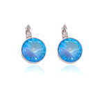 Katrina Blue Crystal Earrings & Ring & Bangle Gift Set