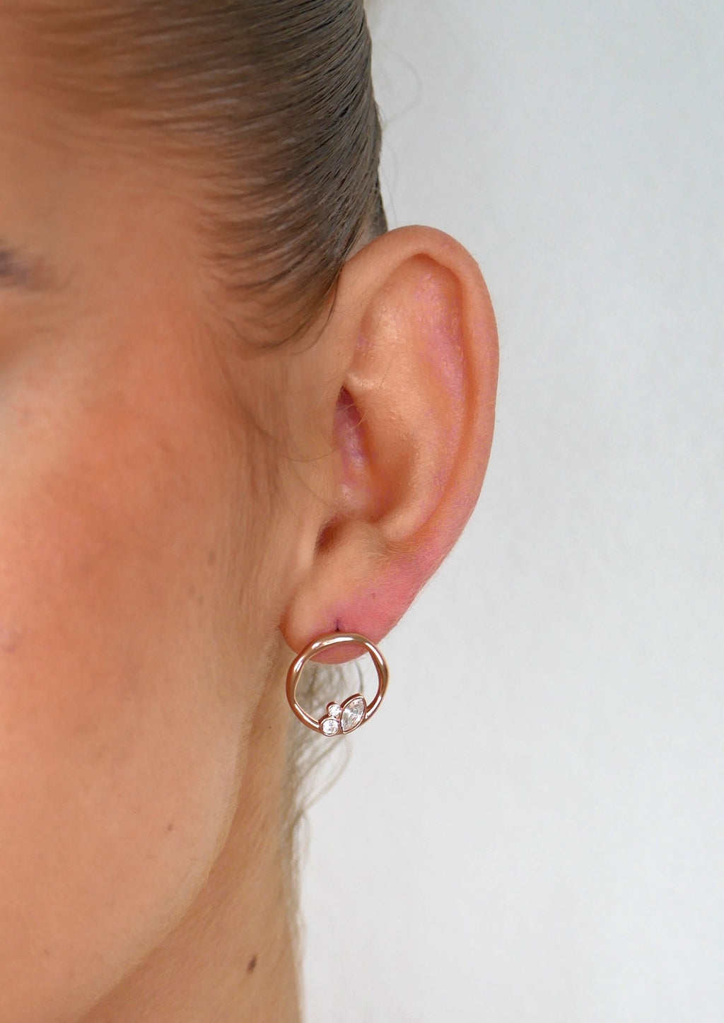 Celina Crystal Circle Earrings & Bracelet Gift Set