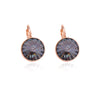 Katrina Charcoal Crystal Earrings & Ring Gift Set