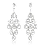 Lucienne Crystal Hanging Earrings