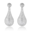 Siena Crystal Hanging Earrings