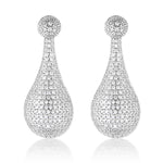 Siena Crystal Hanging Earrings