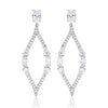 Giavana Crystal Hanging Earrings