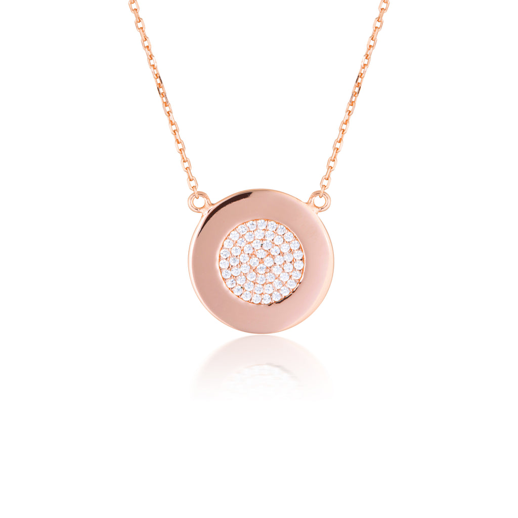 Samantha Disc Necklace