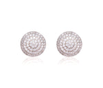 Helena Crystal Stud Earrings