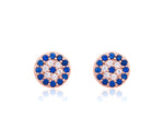 Abigail Mini Evil Eye Stud Earrings