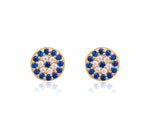 Abigail Mini Evil Eye Stud Earrings