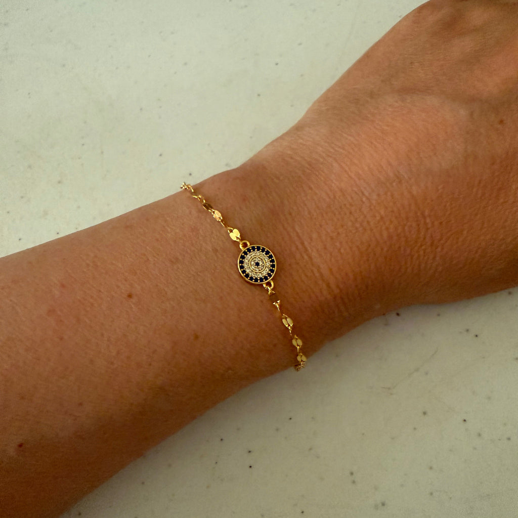 Maree Evil Eye Chain Bracelet