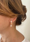 Samantha Crystal Hanging Earrings