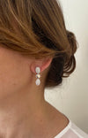 Samantha Crystal Hanging Earrings