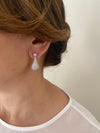 Siena Crystal Hanging Earrings