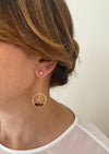 Georgette Hanging Earrings Rose Gold