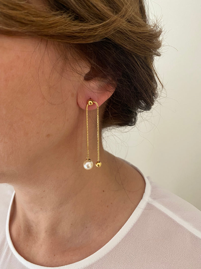 Marnie Pearl Drop Earrings