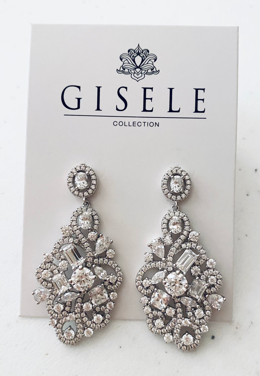 Lucia Crystal Earrings