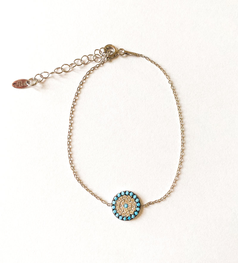 Rosie Evil Eye Chain Bracelet