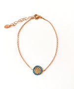 Rosie Evil Eye Chain Bracelet