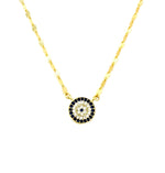 Gold Evil Eye Necklace