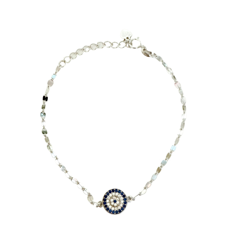 Maree Evil Eye Chain Bracelet