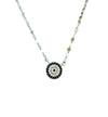 Silver Evil Eye Necklace
