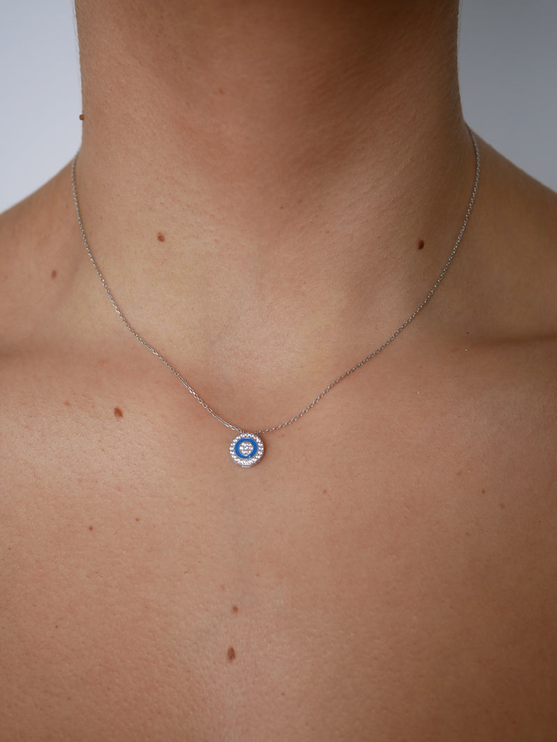 Blue Evil Eye Necklace