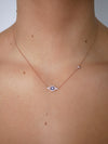 Alisa Evil Eye Cross Necklace