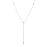 Georgette Hanging Cross Necklace