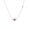 Alisa Evil Eye Cross Necklace