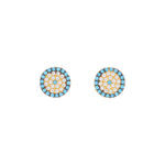 Rosie Large Evil Eye Stud Earrings