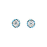 Rosie Large Evil Eye Stud Earrings