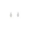 Mini Angel Wings Crystal Stud Earrings
