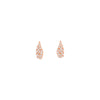 Angel Wings Crystal Stud Earrings