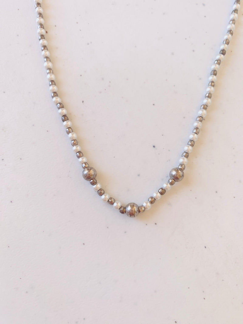 White Pearl Necklace