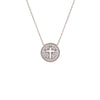Caterina Outline Cross Necklace