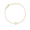 Ella Love Heart Chain Bracelet